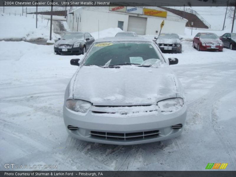 Ultra Silver Metallic / Neutral 2004 Chevrolet Cavalier Coupe