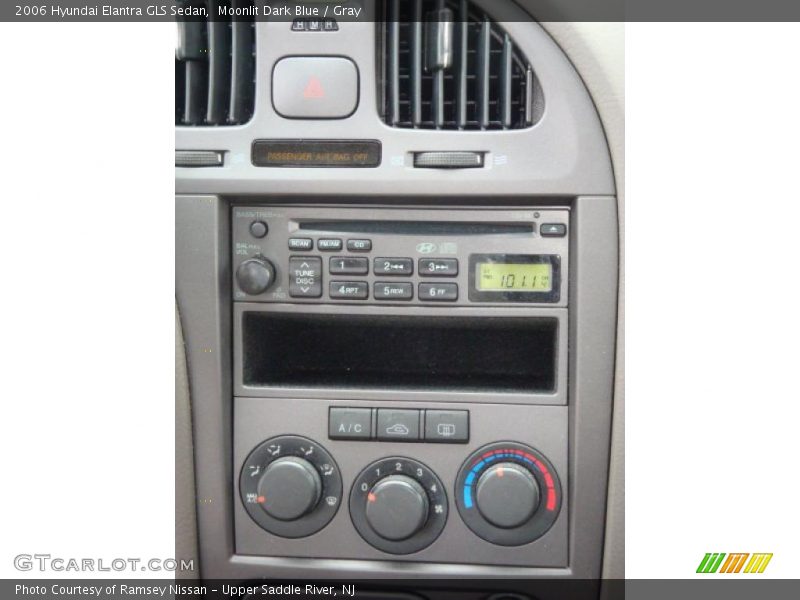 Moonlit Dark Blue / Gray 2006 Hyundai Elantra GLS Sedan