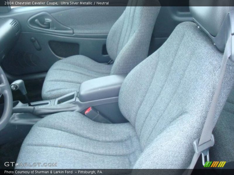 Ultra Silver Metallic / Neutral 2004 Chevrolet Cavalier Coupe