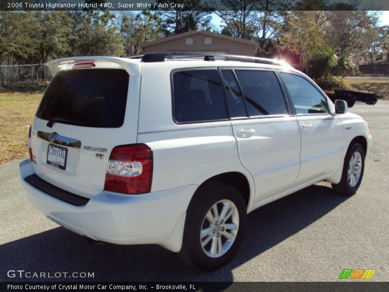 Super White / Ash Gray 2006 Toyota Highlander Hybrid 4WD