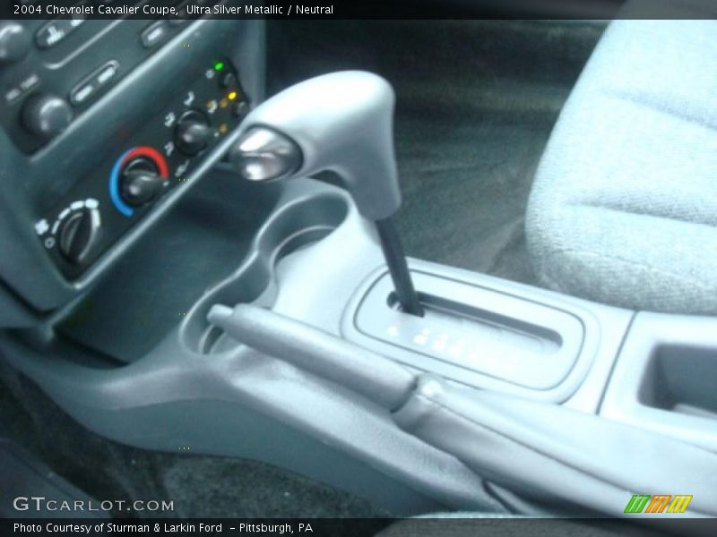 Ultra Silver Metallic / Neutral 2004 Chevrolet Cavalier Coupe
