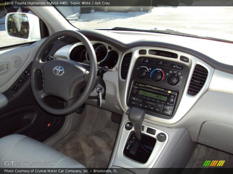 Super White / Ash Gray 2006 Toyota Highlander Hybrid 4WD