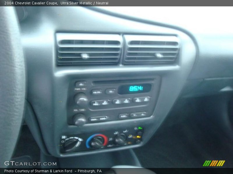 Ultra Silver Metallic / Neutral 2004 Chevrolet Cavalier Coupe