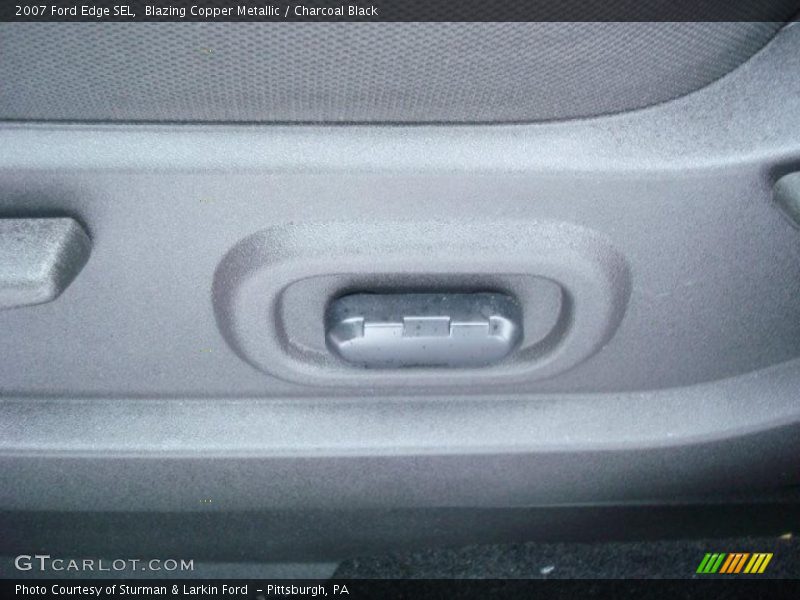Blazing Copper Metallic / Charcoal Black 2007 Ford Edge SEL