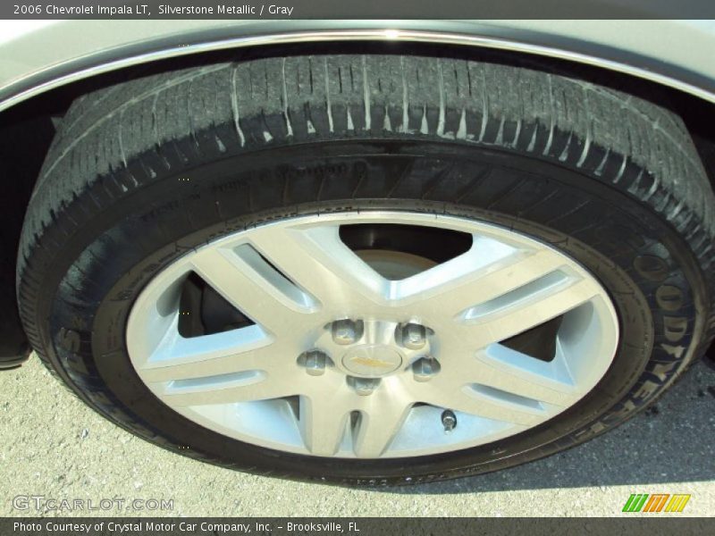 Silverstone Metallic / Gray 2006 Chevrolet Impala LT