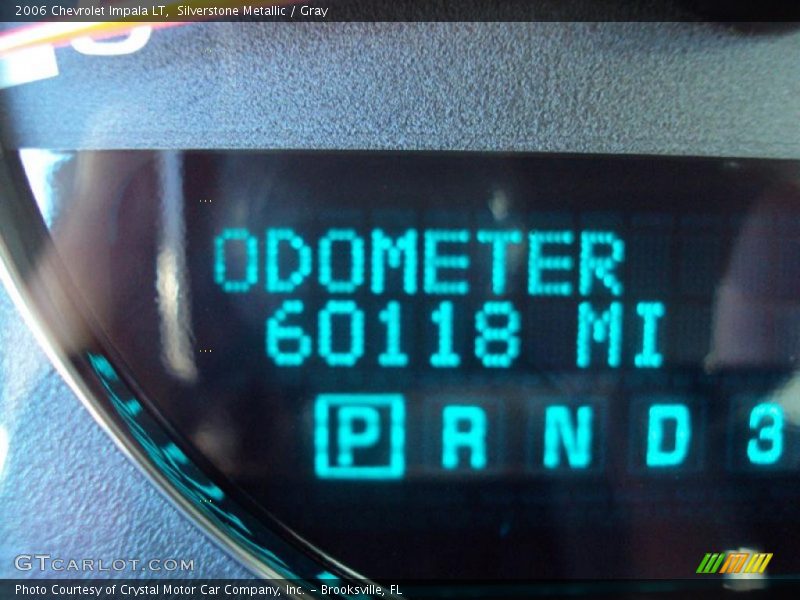 Silverstone Metallic / Gray 2006 Chevrolet Impala LT