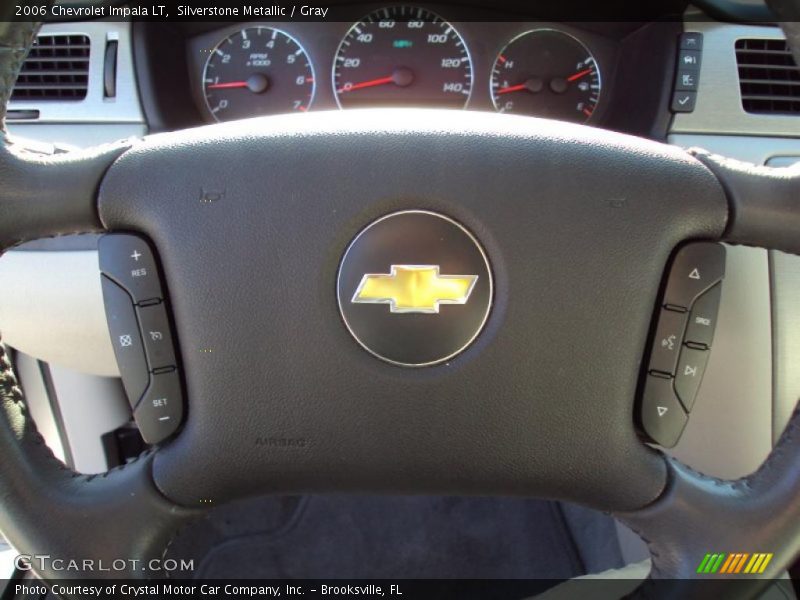Silverstone Metallic / Gray 2006 Chevrolet Impala LT