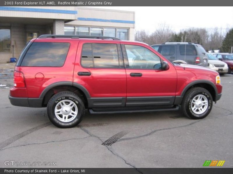 Redfire Metallic / Graphite Grey 2003 Ford Explorer XLT AWD