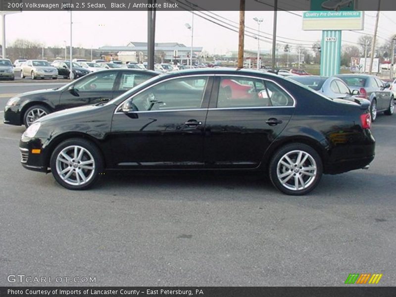 Black / Anthracite Black 2006 Volkswagen Jetta 2.5 Sedan