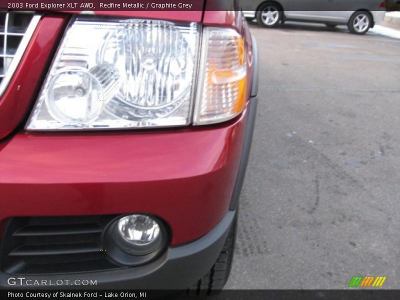 Redfire Metallic / Graphite Grey 2003 Ford Explorer XLT AWD