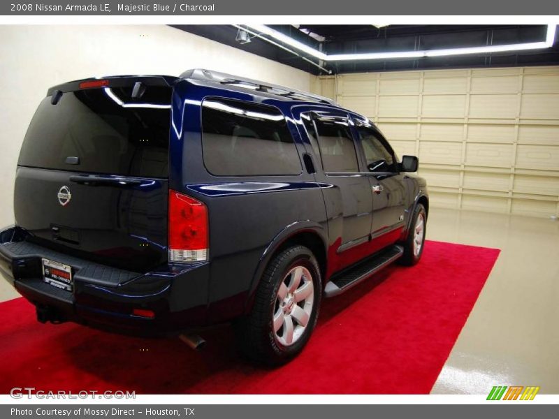 Majestic Blue / Charcoal 2008 Nissan Armada LE
