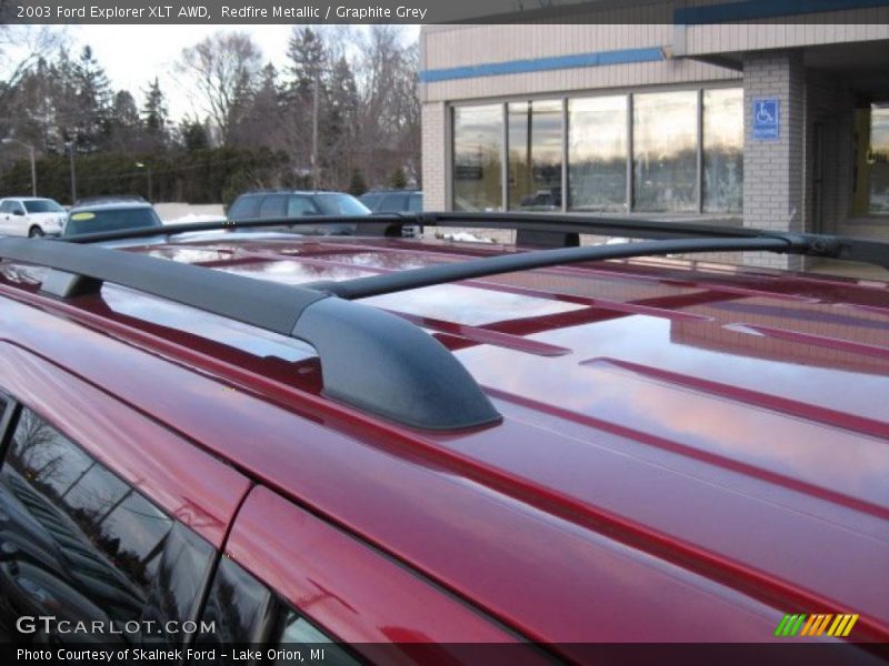 Redfire Metallic / Graphite Grey 2003 Ford Explorer XLT AWD