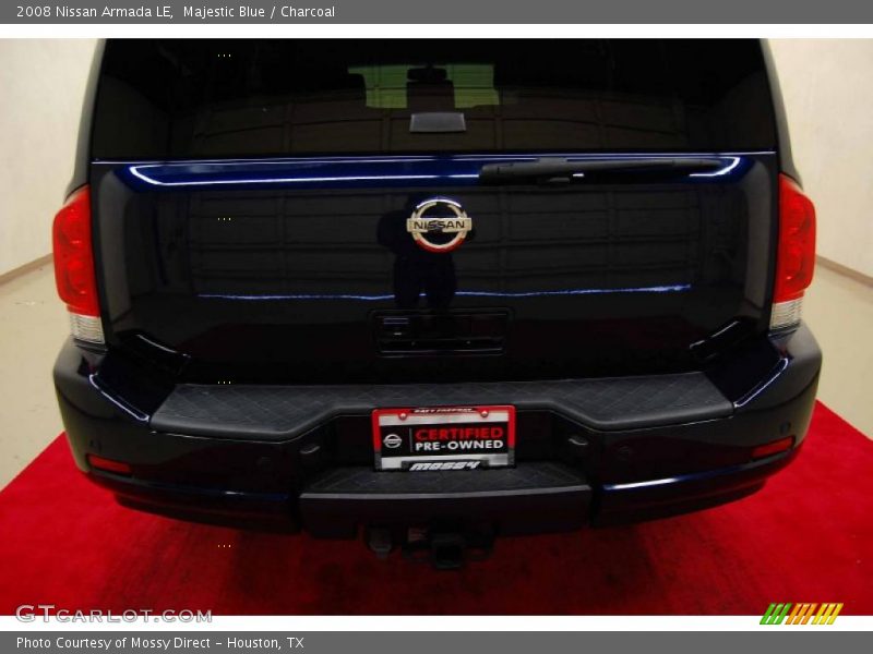 Majestic Blue / Charcoal 2008 Nissan Armada LE