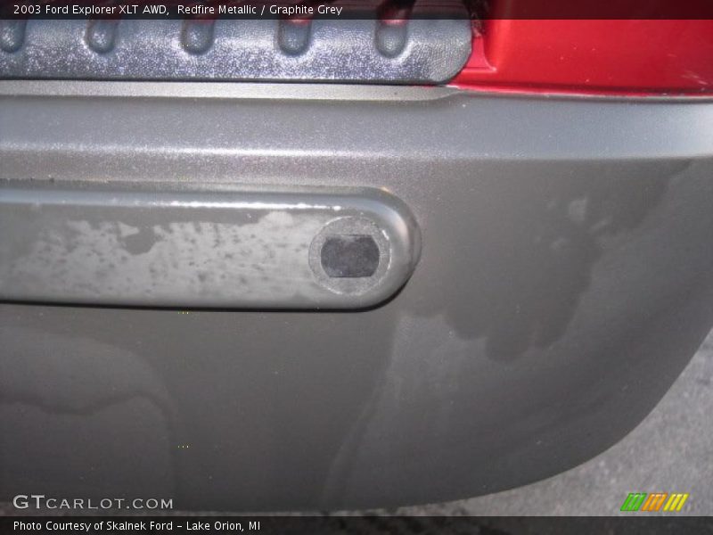 Redfire Metallic / Graphite Grey 2003 Ford Explorer XLT AWD