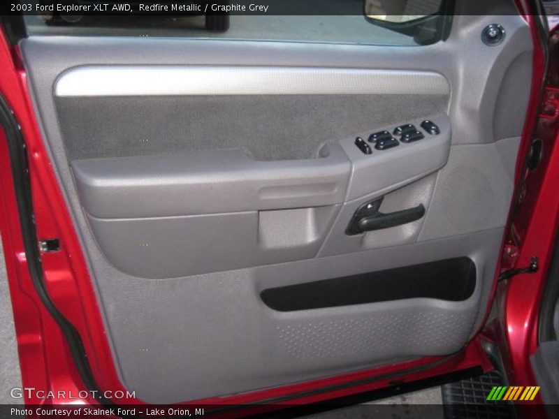 Redfire Metallic / Graphite Grey 2003 Ford Explorer XLT AWD