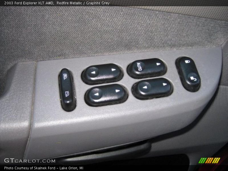 Redfire Metallic / Graphite Grey 2003 Ford Explorer XLT AWD