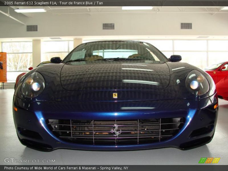 Tour de France Blue / Tan 2005 Ferrari 612 Scaglietti F1A