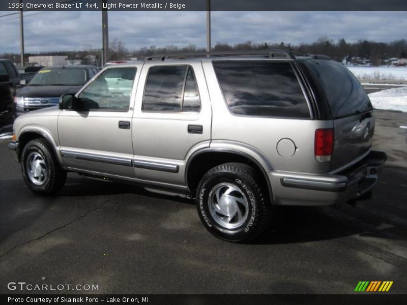 Light Pewter Metallic / Beige 1999 Chevrolet Blazer LT 4x4