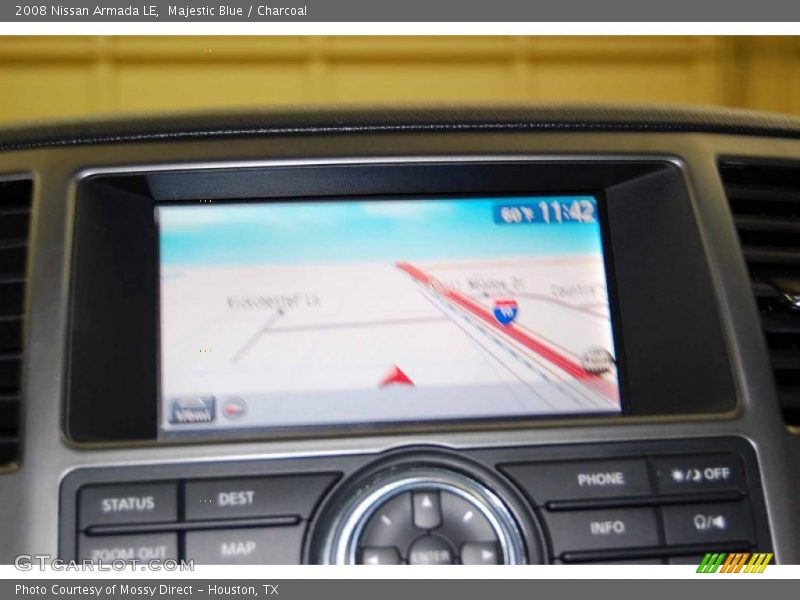Majestic Blue / Charcoal 2008 Nissan Armada LE