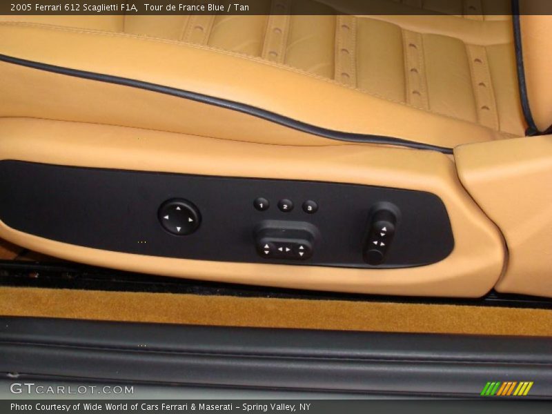 Tour de France Blue / Tan 2005 Ferrari 612 Scaglietti F1A