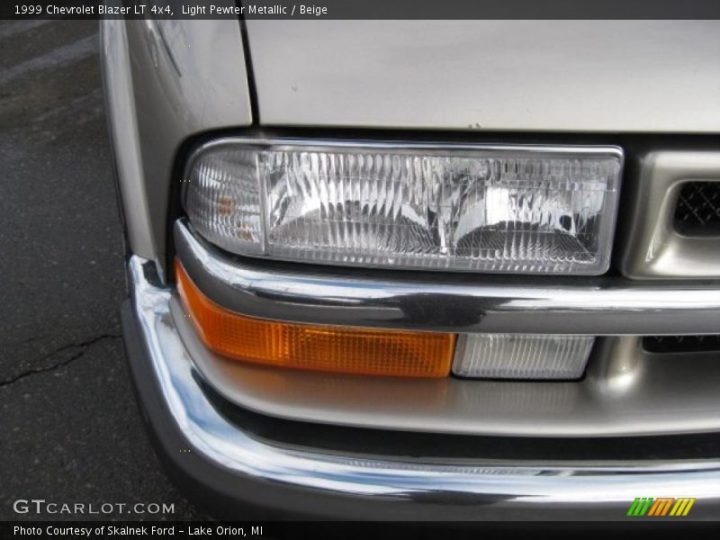 Light Pewter Metallic / Beige 1999 Chevrolet Blazer LT 4x4