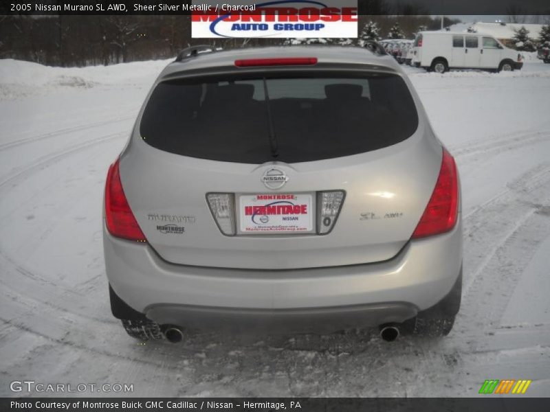 Sheer Silver Metallic / Charcoal 2005 Nissan Murano SL AWD