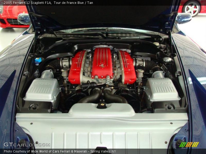  2005 612 Scaglietti F1A Engine - 5.7 Liter DOHC 48-Valve V12