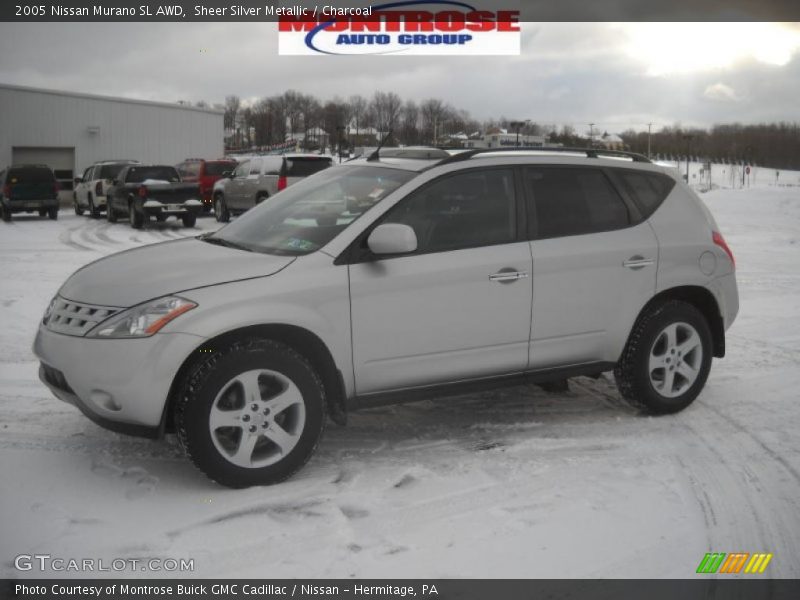 Sheer Silver Metallic / Charcoal 2005 Nissan Murano SL AWD