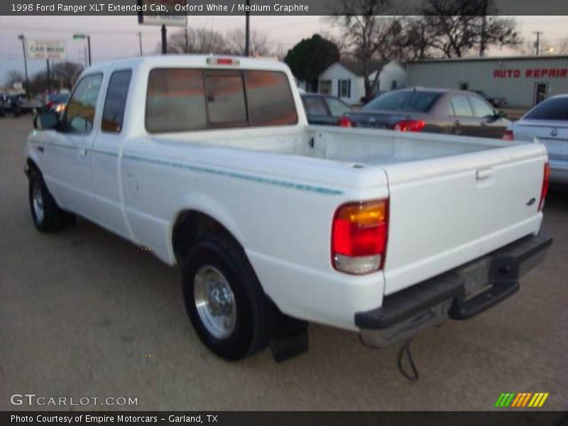 Oxford White / Medium Graphite 1998 Ford Ranger XLT Extended Cab