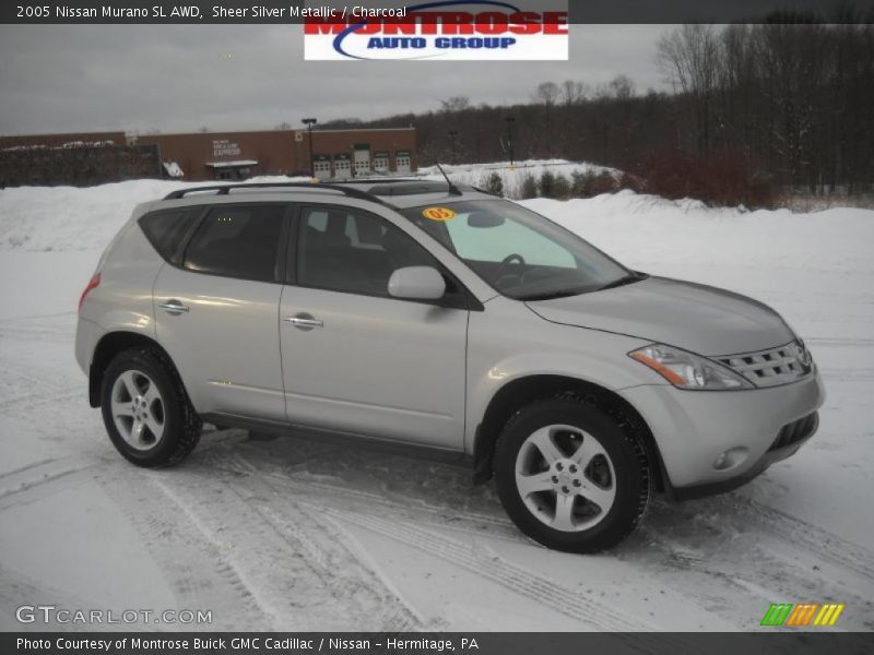 Sheer Silver Metallic / Charcoal 2005 Nissan Murano SL AWD