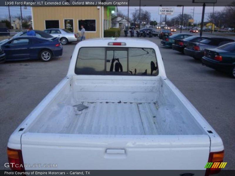 Oxford White / Medium Graphite 1998 Ford Ranger XLT Extended Cab