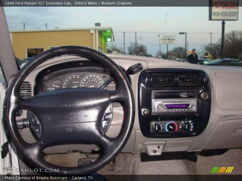 Oxford White / Medium Graphite 1998 Ford Ranger XLT Extended Cab