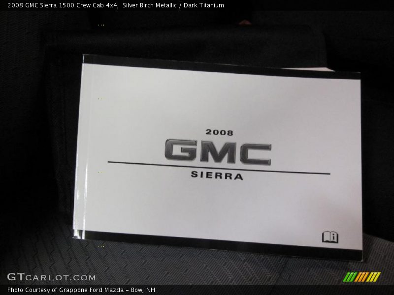 Silver Birch Metallic / Dark Titanium 2008 GMC Sierra 1500 Crew Cab 4x4