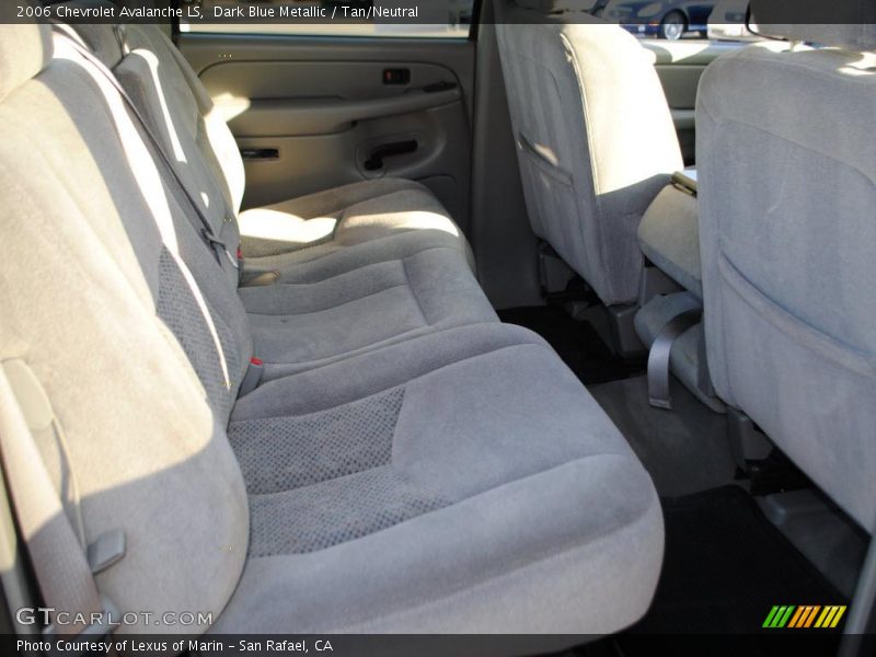 Dark Blue Metallic / Tan/Neutral 2006 Chevrolet Avalanche LS