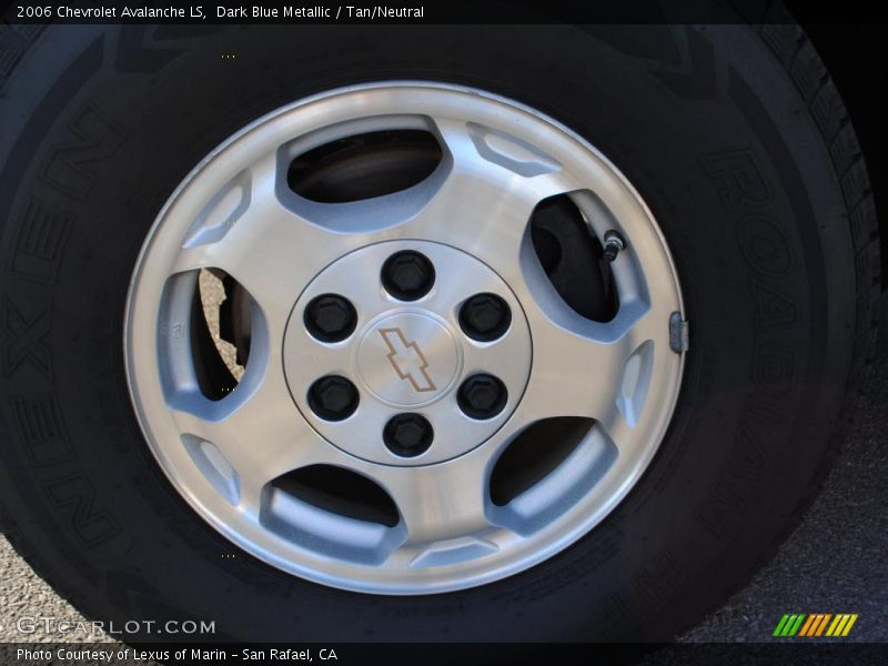 Dark Blue Metallic / Tan/Neutral 2006 Chevrolet Avalanche LS