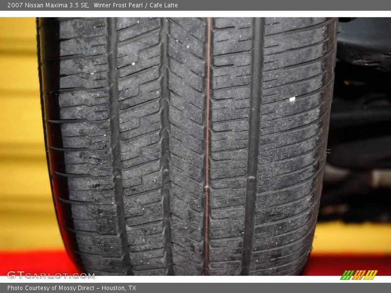 Winter Frost Pearl / Cafe Latte 2007 Nissan Maxima 3.5 SE