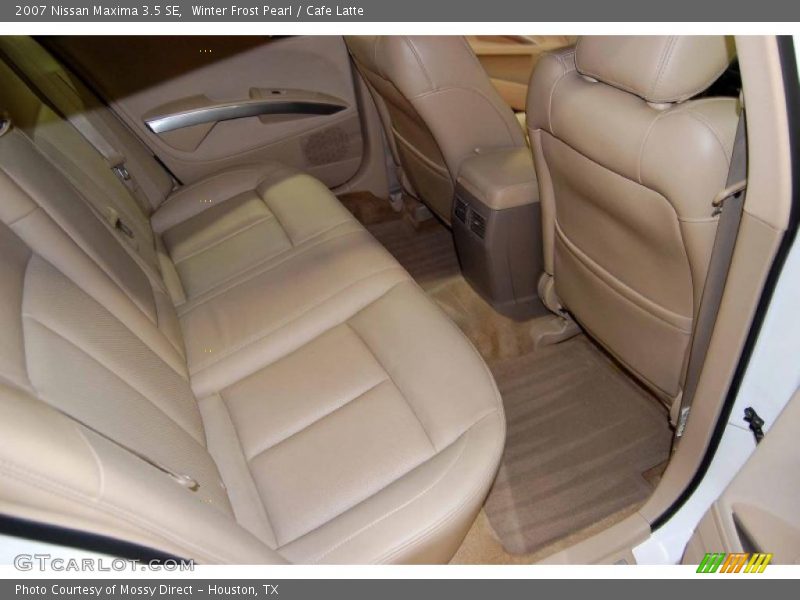 Winter Frost Pearl / Cafe Latte 2007 Nissan Maxima 3.5 SE