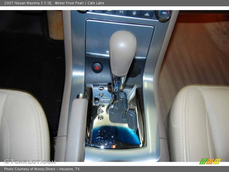 Winter Frost Pearl / Cafe Latte 2007 Nissan Maxima 3.5 SE