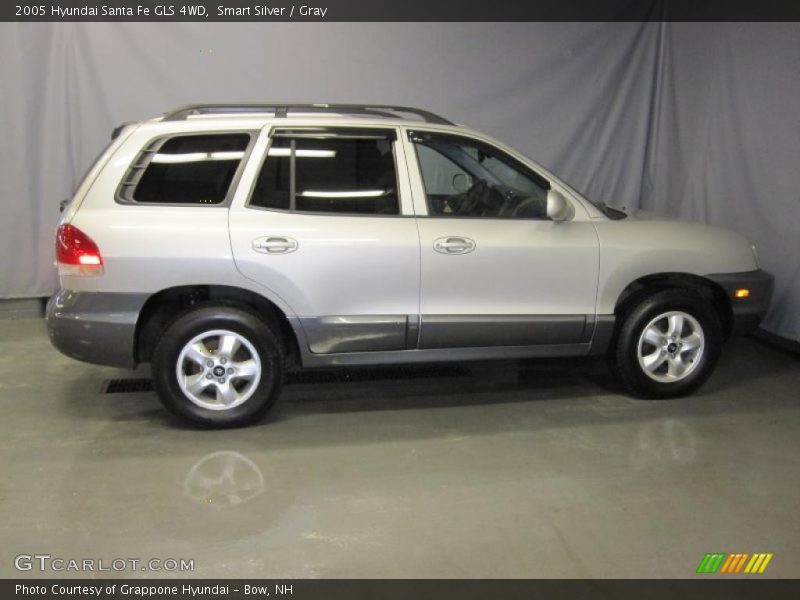 Smart Silver / Gray 2005 Hyundai Santa Fe GLS 4WD