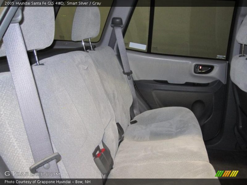 Smart Silver / Gray 2005 Hyundai Santa Fe GLS 4WD