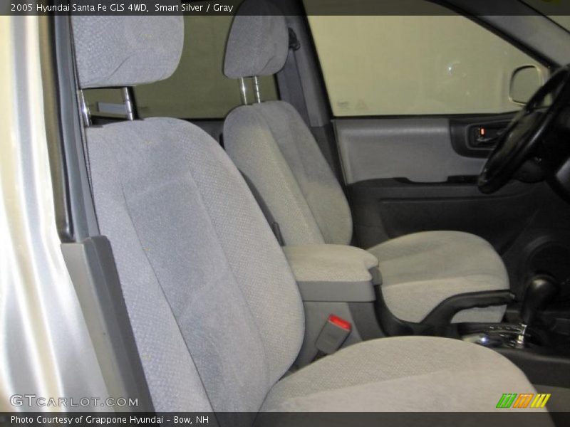 Smart Silver / Gray 2005 Hyundai Santa Fe GLS 4WD