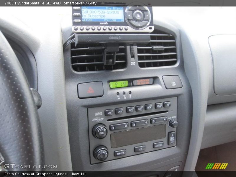 Smart Silver / Gray 2005 Hyundai Santa Fe GLS 4WD
