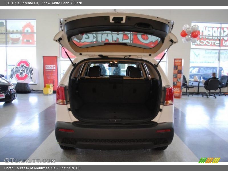Snow White Pearl / Black 2011 Kia Sorento EX