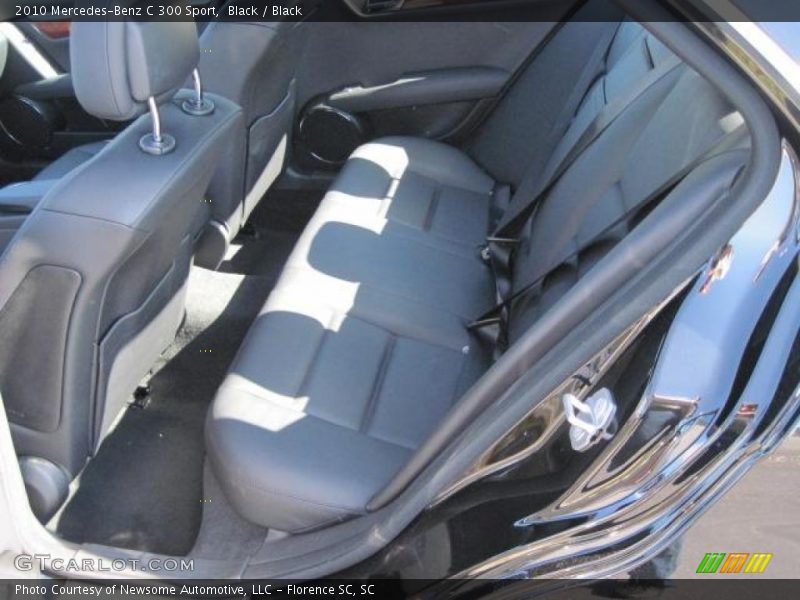 Black / Black 2010 Mercedes-Benz C 300 Sport