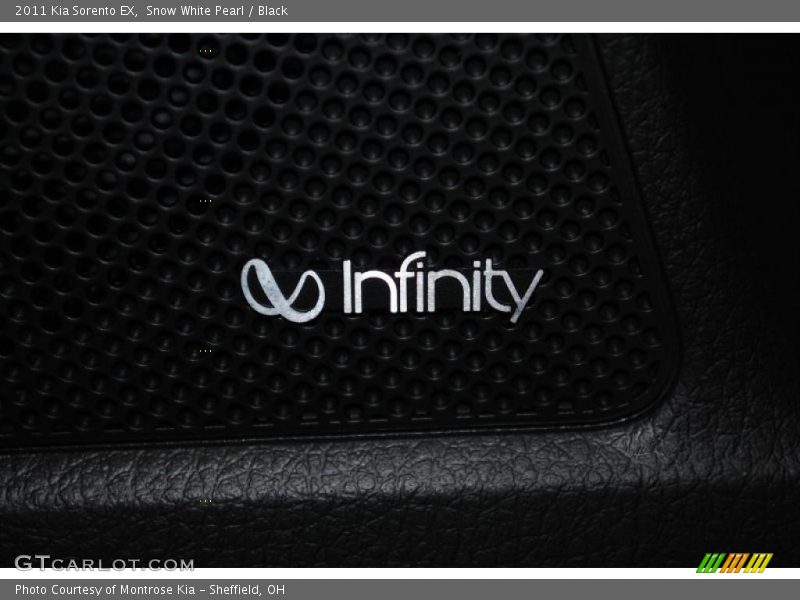 Snow White Pearl / Black 2011 Kia Sorento EX