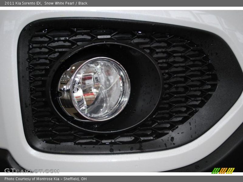 Snow White Pearl / Black 2011 Kia Sorento EX