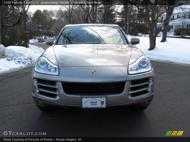 Jarama Beige Metallic / Havanna/Sand Beige 2008 Porsche Cayenne S