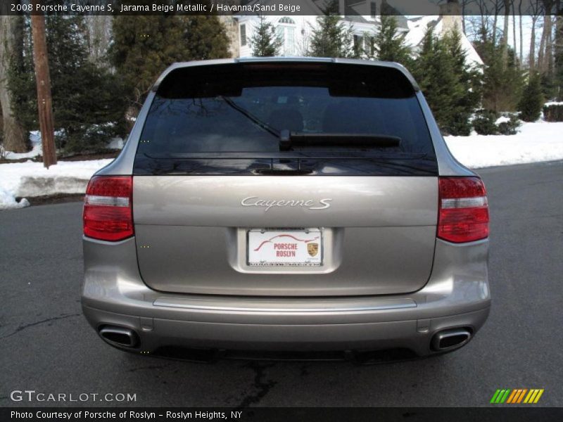 Jarama Beige Metallic / Havanna/Sand Beige 2008 Porsche Cayenne S