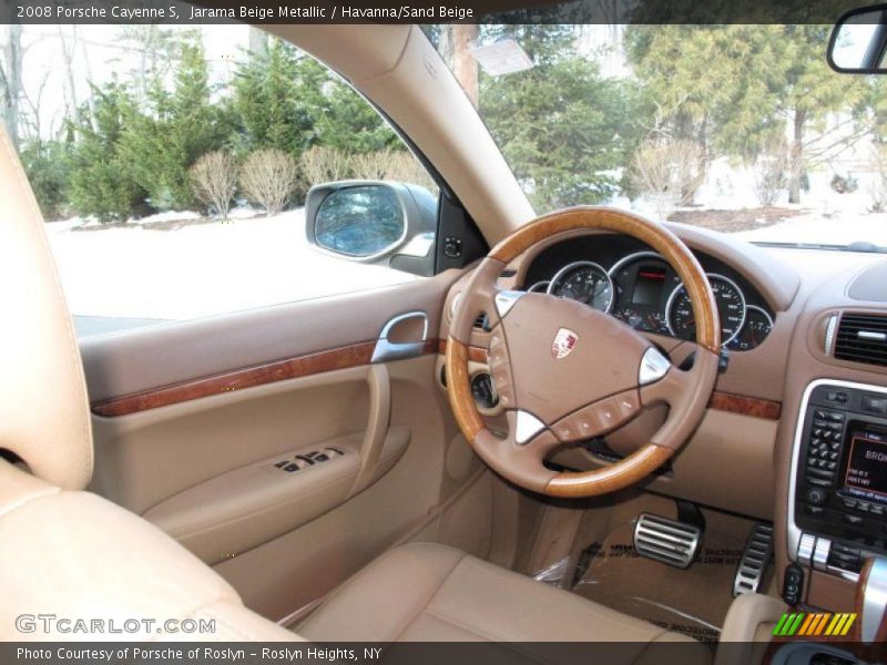 Jarama Beige Metallic / Havanna/Sand Beige 2008 Porsche Cayenne S