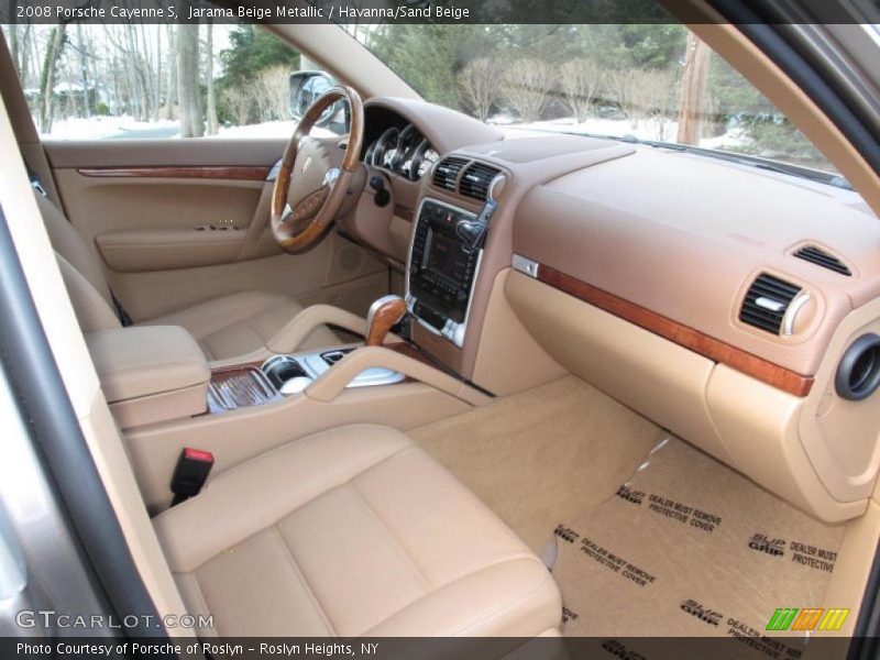 Jarama Beige Metallic / Havanna/Sand Beige 2008 Porsche Cayenne S